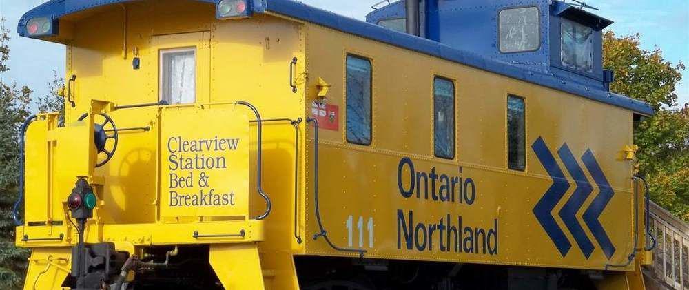 Clearview Station & Caboose B&B Creemore Экстерьер фото